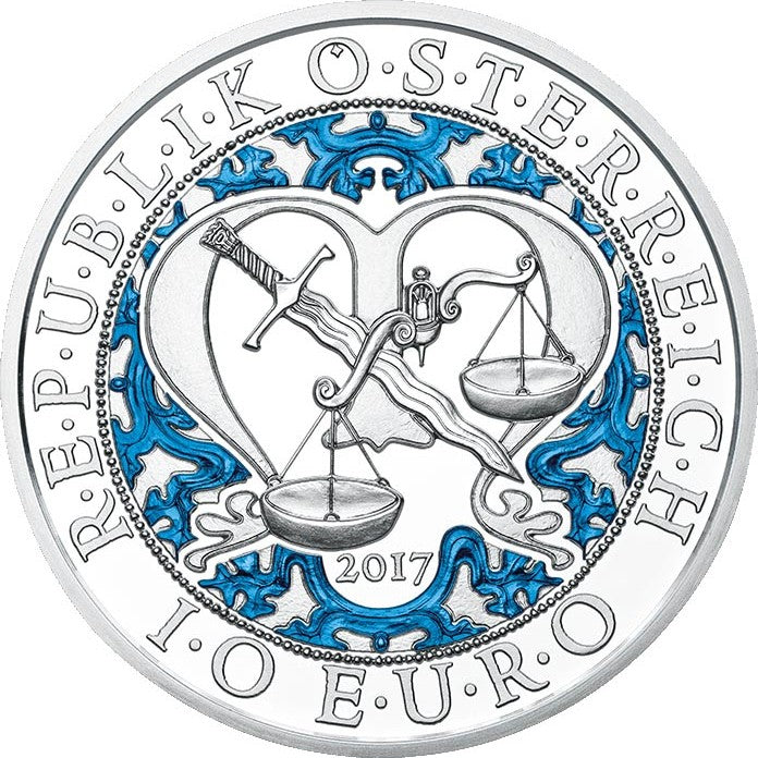 2017 Michael - O anjo Protector - 10€ Áustria Proof